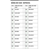 Dép 1 bảng -  Bàn chân bẹt - Làm theo tình trạng chân