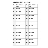 Giày bít mũi -  Bàn chân bẹt -  Làm theo tình trạng chân