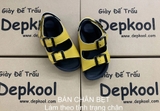 Sandals 2 Khóa Vàng - BÀN CHÂN BẸT