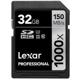 Thẻ nhớ Lexar 32GB Professional 1000x 150MB/s SDHC UHS-II