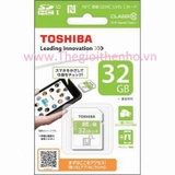 Thẻ nhớ SDHC Toshiba NFC 32GB class 10 UHS-I
