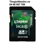 Thẻ nhớ Kingston SDHC 16GB class 10 UHS-I