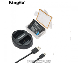 Bộ 1 viên pin và 1 sạc Kingma cho Panasonic DMW-BLF19