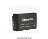 Bộ 2 pin 1 sạc máy ảnh Kingma cho Canon LP-E17