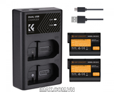 Bộ pin sạc máy ảnh K&F Concept EN-EL15 2100mAh - KF28.0012