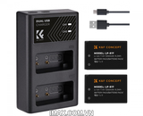 Bộ pin sạc máy ảnh K&F Concept LP-E17 1250mAh - KF28.0014