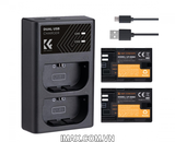 Bộ pin sạc máy ảnh K&F Concept LP-E6NH 2250mAh - KF28.0021