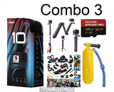 Combo 3: Gopro Hero 10 Black Chính hãng FPT &USA + Quà tặng