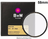 Filter Kính lọc B+W Master UV Haze MRC Nano 58mm-New 2022