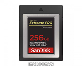 Thẻ nhớ CFexpress Type B card Sandisk Extreme Pro 256GB 1700/1200MB/s
