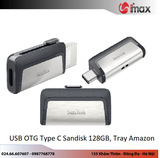 USB OTG Type C 3.0 Sandisk 128GB, Tray Amazon