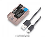 Pin máy ảnh Kingma sạc lại trực tiếp USB-C cho Canon LP-E6