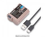 Pin máy ảnh Kingma sạc lại trực tiếp USB-C cho Nikon EN-EL15