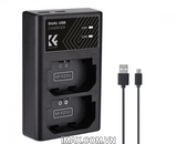 Sạc nhanh hai pin K&F Concept NP-FZ100 - KF28.0010