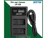 Sạc pin máy ảnh Beston For Canon LP-E8
