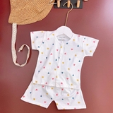 Bộ sơ sinh Leeleekids Cotton