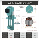 Máy bơm nước AB/DB-25 - Bơm dung dịch tưới nguội