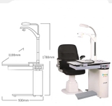Bộ bàn ghế đo khám mắt kính CP - 500