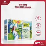 Viên uống FOLIC ACID 400mcg TABLETS