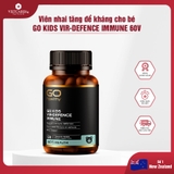Viên nhai tăng sức đề kháng cho bé GO KIDS VIR-DEFENCE IMMUNE  (60 viên)