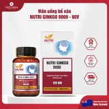 Viên Uống Bổ Não NUTRI GINKGO 9000 (60 Viên)
