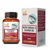 Viên Dầu Cá Hồi New Zealand Nutri Omega-3 Salmon Oil 60 Viên
