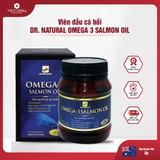Viên dầu cá Hồi Dr Natural Omega 3 Salmon Oil 1000mg ( Hộp 180 viên)