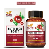 Viên Sắt Hữu Cơ Nutri Iron Boost 30 Viên