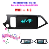 Màn hình Android 9 Inc theo xe Kia Morning xe Picanto WIFI + 4G