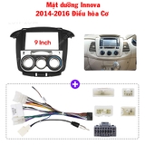 Mặt dưỡng lắp màn hình 9 In Innova đời từ 2007-2016 tùy chọn