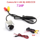 Camera lùi 2 chế độ AHD/CCD màu bạc kiểu cánh bướm