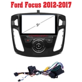 Mặt dưỡng lắp màn hình 9 In Ford Focus 2012-2017- Mẫu 2