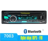 Đầu nghe nhạc Mp3, đài FM Ô tô cao cấp  nguồn điện 12V 7003