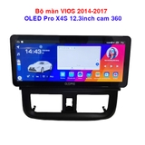 Bộ màn hình OLED PRO X4S 360 dành cho xe vios 2014-2017