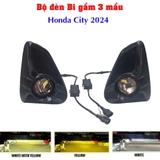 Bộ đèn Bi gầm 3 màu cho xe Honda city 2024 ,  đèn gầm xe Honda city 2024 kèm dưỡng bắt zin
