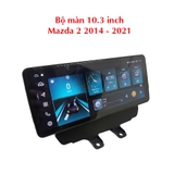 Bộ Màn hình Android 10,3inch và 12,3 inch cho xe mazda 3 2014-2021 chạy song song 2 hệ điều hành