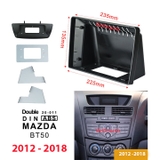 Mặt dưỡng lắp màn hình 9 In  Cho Xe Mazda BT-50 2012-2018  Kèm Canbus và rắc nguồn