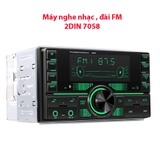 Máy nghe nhạc Bluetooth, đài FM, máy nghe nhạc MP3 2 DIN 7058