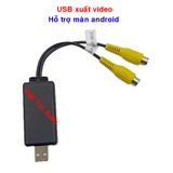 USB xuất video từ màn android ra màn sau ghê , màn ốp trần