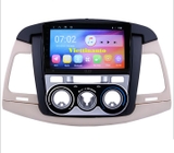 Màn hình Android 9 In xe Toyota Innova 2006-2012 Tiếng việt tích hợp GPS dẫn đường -Điều hòa Cơ