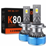 đèn led 3 màu siêu sáng K80 , đèn led sử dụng cho ô tô , xe máy