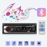 Máy nghe nhạc Mp3 xe hơi đài FM hỗ trợ Bluetooth JSD-520  ISO