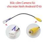 Rắc cắm Camera lùi Camera de cho màn hình Android xe hơi - Rắc AV