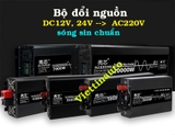 Bộ kích điện sin chuẩn, bộ đổi nguồn điện cho Ô tô, Kích điện 220V cho Ô tô