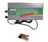 Biến tần, kích điện 12V lên 220V tích hợp chức năng sạc ắc quy  SC-1000