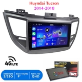 Bộ màn hình Android cho xe Huyndai Tucson 2014-2018