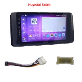 Màn hình xe Huyndai Solati , mặt dưỡng Huyndai Solati