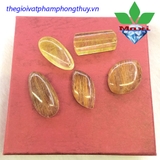 Mặt Dây Chuyền Thạch Anh Tóc