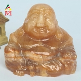 Tượng Phật Di Lặc Cẩm Thạch Huyết