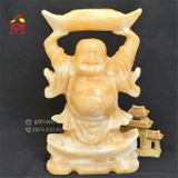 Tượng Phật Di Lặc Ngọc Hoàng Long Đứng Khiêng Vàng